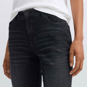 Toutes les tailles de jeans pour femmes surdimensionnés et décontractés vintage droits à taille haute personnalisés à vendre en gros - Product Image 4