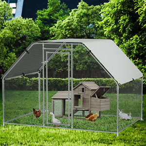 Pollaio gabbia per pollame 3*2*2 m struttura in metallo di alta qualità facile da montare gabbia per animali dimensioni personalizzate Des Champs CGT09 - Product Image 1