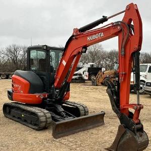 Nueva Miniexcavadora Kubota U35 U40 U55 K008-5 KX080-4 KX165-5 U27-4 Kx155-5 KX163-5 KX185 4x4 con Orugas y Cargador Frontal - Product Image 5