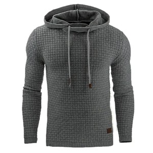 GAF Soft Cotton Comfortable Knitted Fabric Zipper <b>Hoodies</b> Men Autumn <b>Thin</b> Hooded Sweat Shirts Custom Printing Embroidery Logo - Product Image 1