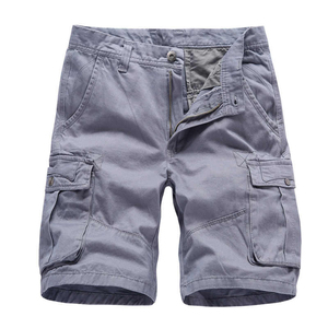 Shorts d'été pour hommes en polyester non tissé, multi-poches, décontractés, 6 poches cargo, imperméables et respirants, vente chaude - Product Image 5