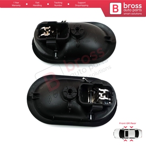 มือจับประตูด้านใน BDP106+BDP107 ซ้ายขวา สำหรับ Scenic Megane Twingo Kangoo MK2 Clio Master MK3 Sandero Logan Duster MK1 Modus - Product Image 5