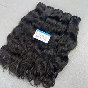 100% Virgin Cambodian Remy Human <b>Hair</b> <b>Extensions</b> Natural Wavy Straight Weft <b>Wig</b> Big Sale with Available Stock - Product Image 1