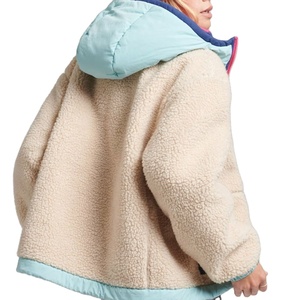 Basics hoodies 2026 Sweat à capuche élégant pour femme Couleur de base Veste surdimensionnée avec doublure en laine Durable et sweats à capuche - Product Image 5