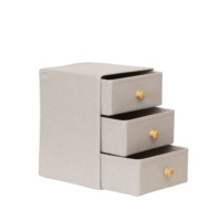 Armoire de rangement pliable en tissu MA34 personnalisée OEM, écologique et durable, pour la maison, la gestion des câbles et les outils