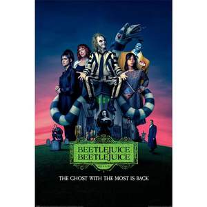 Póster de la Película Beetlejuice 2 de Estilo Moderno para Decoración de Pared - Product Image 4