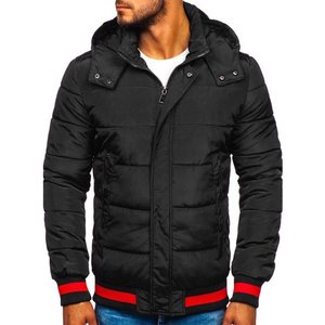 Chaqueta acolchada unisex de precio barato al por mayor para el invierno, diseño de bordado personalizado, técnicas teñidas lisas - Product Image 4