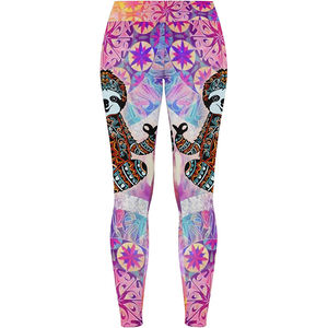Legging à sublimation Nouveau legging de yoga fitness pour femmes avec logo personnalisé Nouvelle tendance Legging de yoga fitness par sublimation - Product Image 6