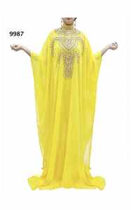 Farasha caftan de Dubaï beau caftan rouge caftan traditionnel musulman perles en pierre travail à la main caftan design marocain caftan2024 - Product Image 2