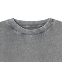 T-shirt personnalisé pour homme à col ras du cou et épaules tombantes, coupe classique, style streetwear, tricoté 100% coton, écologique