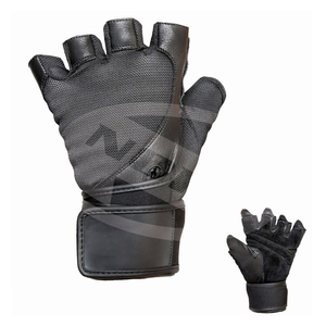 Customized Logo Adjustable Training Fitness Gloves Wholesale Price Weightlifting Workout Gym Gloves Men <b>Women</b> Sports Applicable - Product Image 2