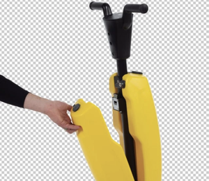 <b>Mop</b> Microburst, Walk Behind Floor Scrubber, 17.5", 1.3 Gallon, Lithium, Disk, 2 Year Warranty - Product Image 6