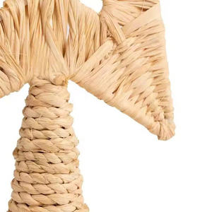 New Standing Water Hyacinth Eco-Friendly Indoor Christmas <b>Tree</b> <b>Topper</b> Home Decor - Product Image 1