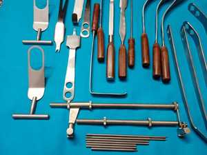 Instrumentos de cirugía ortopédica pesada quirúrgica médica Unger de acero inoxidable conjunto de instrumentos retractores de cadera Total Anterior - Product Image 2