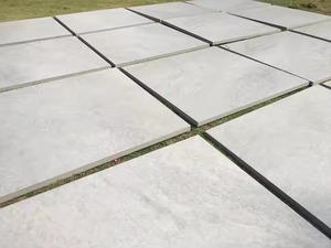 Export Quality Sandstone Look Vitrified Floor Tiles 2cm Outdoor Hammer <b>Stone</b> Grey Full Body Porcelain R11 Non Slip Tiles - Product Image 4