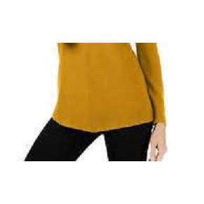 Maglione da Donna Alfani Fatto a Mano con Dettagli a Nappine, Giallo, Taglia Grande, Stile Casual, Invernale/Autunnale, con Applicazioni a Fiocco in Mohair - Product Image 3