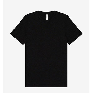 T-shirts à col rond Tri-Blend écologiques pour femmes Bella Canvas avec décoration de patchs - Product Image 3