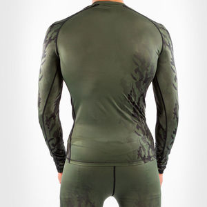 High Quality Full Sublimation Gym Fitness Compression Shirts Long Sleeve Rash Guard Mma <b>Rashguard</b> for Men - Product Image 2