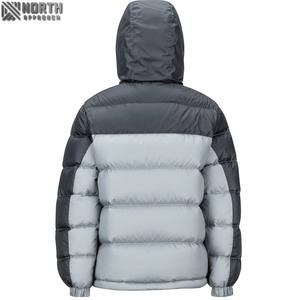 Veste matelassée pour hommes Veste d'hiver en duvet rembourrée brillante pour garçons Manteau à capuche avec logo personnalisé pour l'extérieur Streetwear ultraléger Canard OEM - Product Image 3