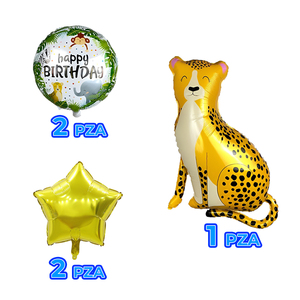 Kit Decorativo con Palloncini per Festa a Tema Giungla per Bambini, per Celebrazioni di Compleanno - Product Image 4