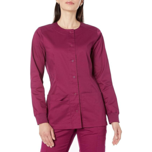 Bata de Laboratorio Médica de Alta Calidad, Moderna, Unisex, de Poliéster/Algodón, con Cierre de Broches y Estampado, Uniforme al por Mayor - Product Image 1