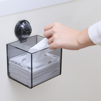 Magnifique boîte à mouchoirs en acrylique gravé, étanche, écologique, multi-usage, support de serviettes, rangement de table pour fêtes, moderne et durable
