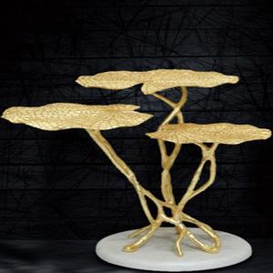 Stylish Tabletop <b>Accessories</b> for Home <b>Table</b> Desktop and Hotel <b>Decorative</b> Gold Finishing Metal <b>Table</b> <b>Decor</b> Modern Design Tabletop - Product Image 5
