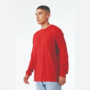 Camiseta de Manga Larga con Cuello Redondo, Mezcla de Bambú y Algodón, Logotipo Personalizado, Impresión Serigrafiada, Tallas Grandes, Ropa Urbana para Hombre, Venta Rápida - Product Image 2