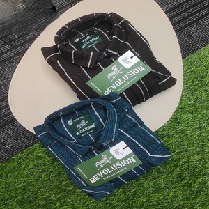 Chemise à carreaux à manches longues pour garçons Tissu Grindal de qualité supérieure avec deux poches poitrine - Product Image 1