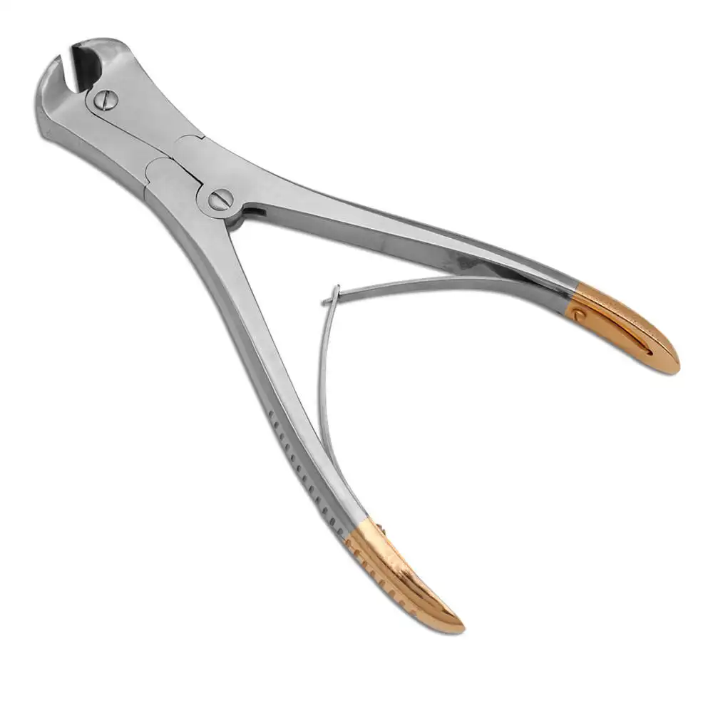 Instrumentos médicos quirúrgicos ortopédicos curvados, cortador de pines de alambre duro certificado CE, muy recomendado, precio al por mayor