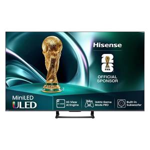 Televisor Inteligente Vidaa U 55U79Q MiniLED de 55 Pulgadas, Negro, 20015931, Serie U7 2022 - Product Image 1