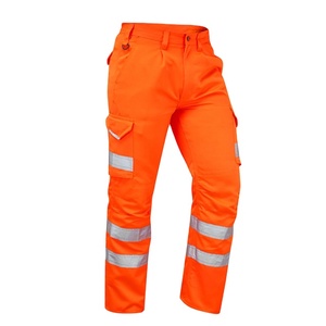 High Visibility ANSI Class 2 Reflective LED Flash Lightweight Safety Pants with Customized Logo High Quality and Cheap Price - Product Image 1