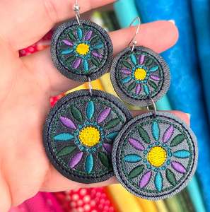 Pendientes de diseñador bordados a mano, pendientes personalizados con múltiples cuentas, joyería festiva para mujer al mejor precio, pendientes con cuentas. - Product Image 6