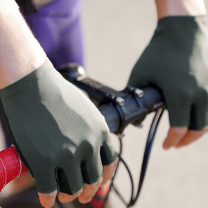 2024 High Quality <b>Light</b> Weight New Design Half <b>Fingers</b> Coverage Customized Logo Cycling Gloves On Sale - Product Image 5