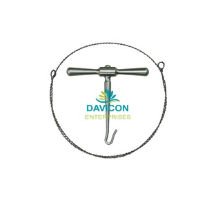 Offre Spéciale DAVICON Ensemble de scie manuelle GIGLI en acier inoxydable (poignées et fils) Instruments chirurgicaux orthopédiques - Product Image 5