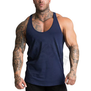 Vente en gros de maillots de corps personnalisés pour homme en coton blanc sans couture pour le fitness et la musculation avec string débardeurs pour la gym gilet pour hommes - Product Image 4