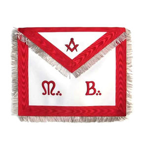 Good Quality Top Design Wholesale Masonic Regalia Apron Masonic Scottish Rite 20th Degree Master Regalia Apron - Product Image 6