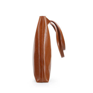 Sacs fourre-tout en cuir multi-usages de grande capacité Sacs à main de voyage décontractés à la mode de bureau de couleurs unies pour l'été - Product Image 5