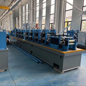 Ligne de production de tubes en acier soudés à haute fréquence ERW pour tubes en acier au carbone, support technique, à vendre - Product Image 1