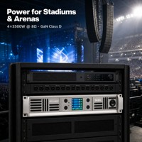 Amplificateur de puissance professionnel 4 canaux FFR AUDIO série D GaN D4350
