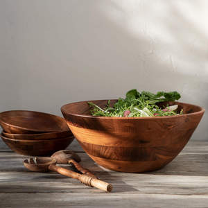 Natural acacia wood <b>bowls</b> for food preparation & serving handcrafted wood <b>snacks</b> <b>bowl</b> best price - Product Image 6