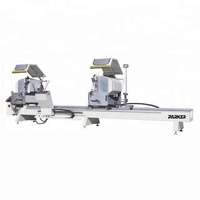 Scie à double tête LJZ2S-500X4200 pour profilés de portes, fenêtres et murs-rideaux en aluminium