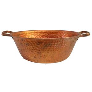 Cuenco de Spa de Cobre Hecho a Mano, Cuenco de Spa de Cobre Martillado, Cuenco de Spa de Cobre de Lujo Utilizado en Pedicura - Product Image 5