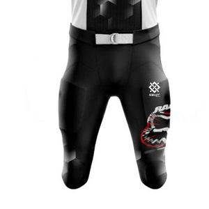 Uniformes de football américain personnalisés pour adultes, haut en twill, manches courtes, anti-UV, fabriqués au Pakistan pour les sports - Product Image 5