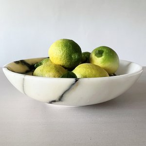 Cuenco de frutas de mármol, tamaño personalizado, cuenco de frutas de mármol natural ecológico a precio mayorista - Product Image 3