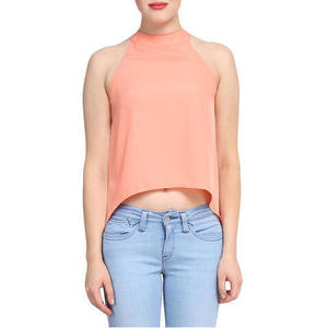 Femmes Respirant Bambou Tissu Crop Top Court Jersey Confortable Débardeurs T-Shirt Court Crop T-Shirt - Product Image 1