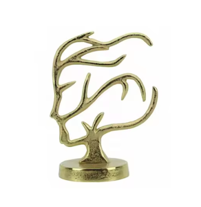 Estatua de aluminio, decoración interior, hogar y oficina, escritorio, decorativa de Metal figurita, objeto de escultura a precio mayorista - Product Image 2