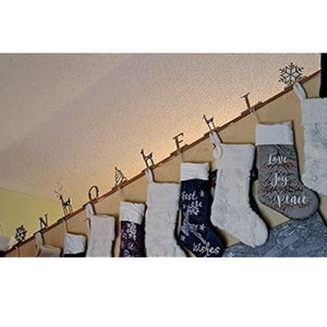 Nueva llegada única decoración del hogar soporte de calcetín de metal decoración de Navidad soporte de calcetín a precio de mayorista para la mejor venta - Product Image 4