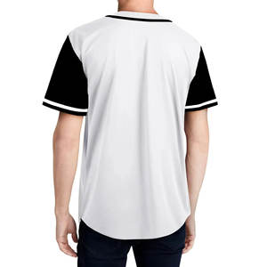 Sublimation <b>Jersey</b> Blank Plain Hip Hop Hipster Baseball <b>Jersey</b> Button Down Shirts Sports Uniforms Men Women <b>Jersey</b> Custom logo - Product Image 6