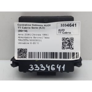 CENTRALINA GATEWAY AUDI TT Cabrio Série (8J3) 1K0907530L BWA Essence 1984 (06>14) - Product Image 5